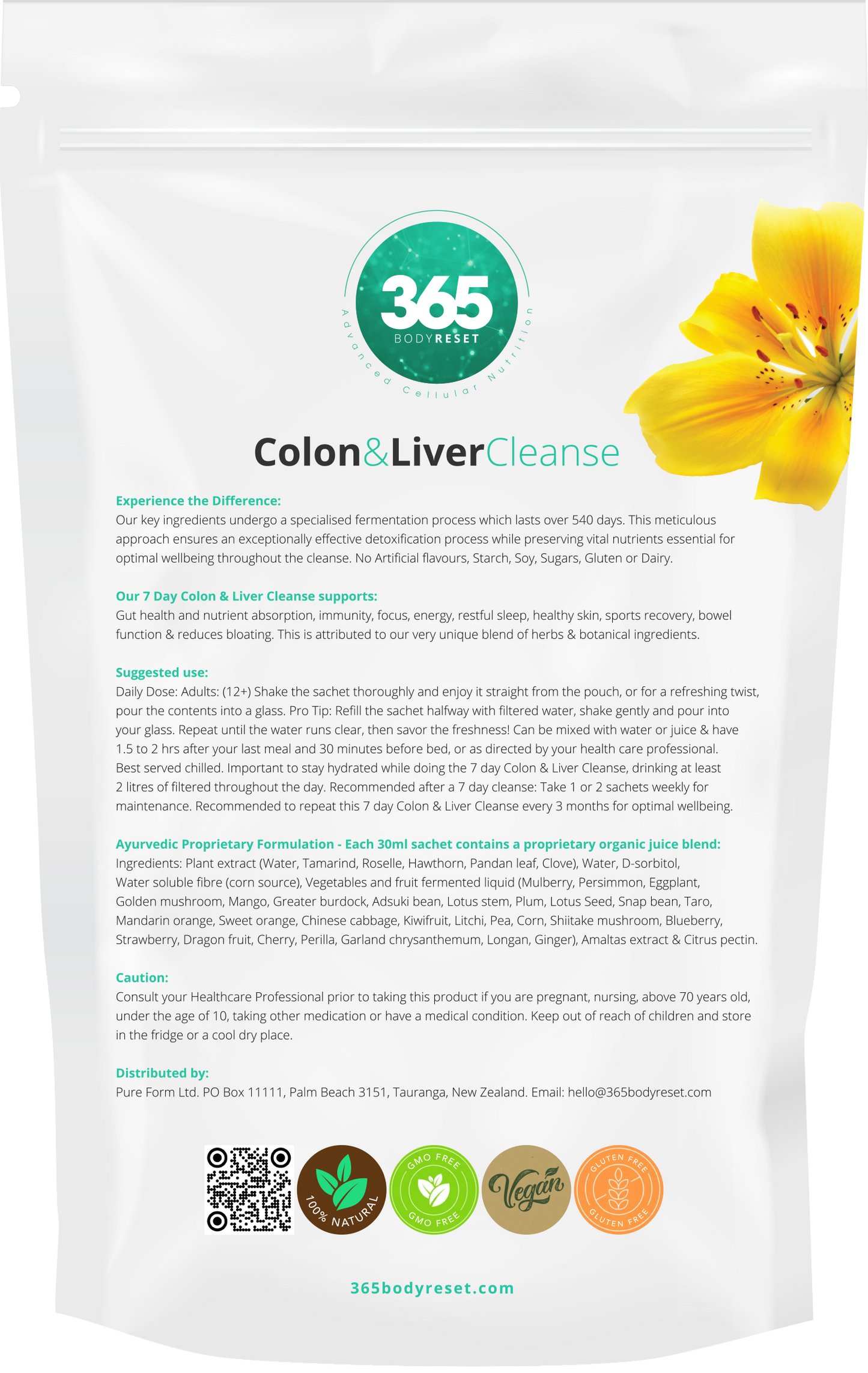 7 Day Colon & Liver Cleanse