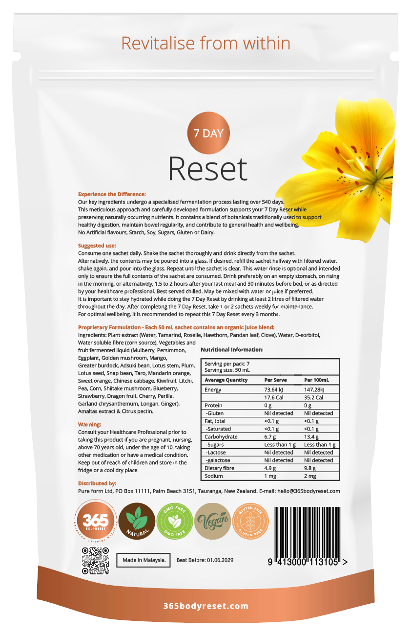 7 Day Colon & Liver Cleanse
